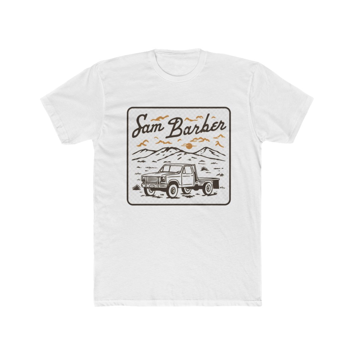 Sam Barber Truck Patch Can Cooler - Official T-Shirts merchandise